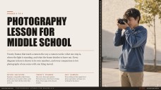 Photography Lesson for Middle School Presentation
