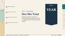Middle School Planner Template