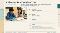 Middle School Planner Template