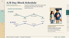 Middle School Planner Template