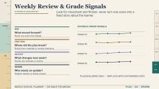 Middle School Planner Template