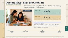 Middle School Planner Template