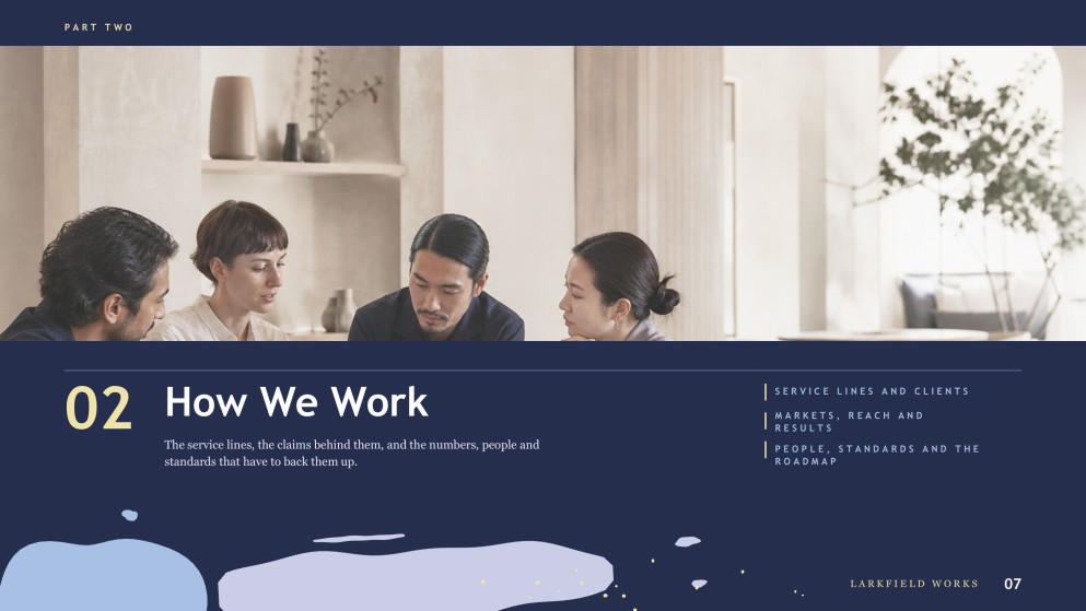 Watercolor Company Profile Presentation