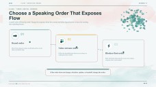Elegant Watercolor Morning Meeting Presentation