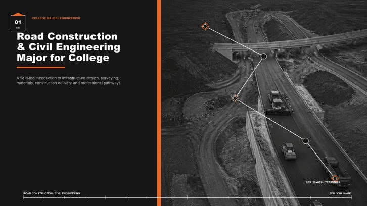 Road Construction & Civil Engineering Major Presentation