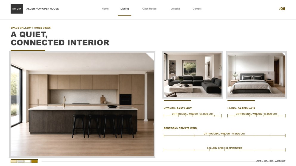 Präsentation: Webdesign für Immobilien-Open-House