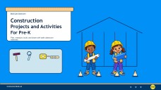 Construction Projects and Activities for Pre-K Presentation
