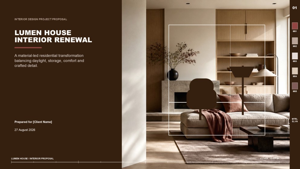 Interior Design Project Proposal Presentation
