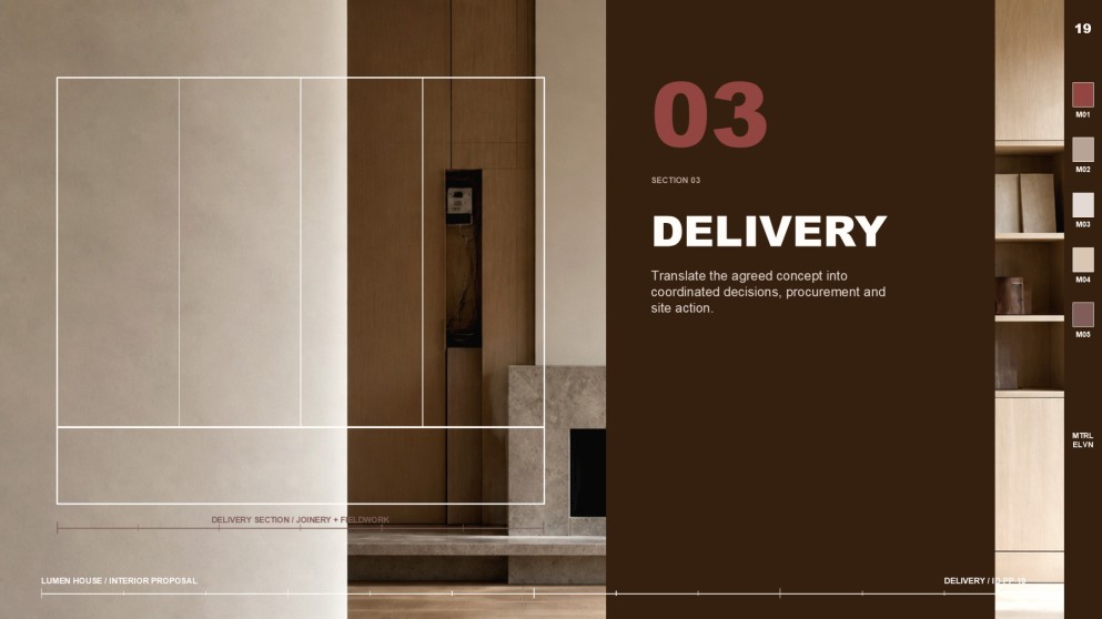 Interior Design Project Proposal Presentation