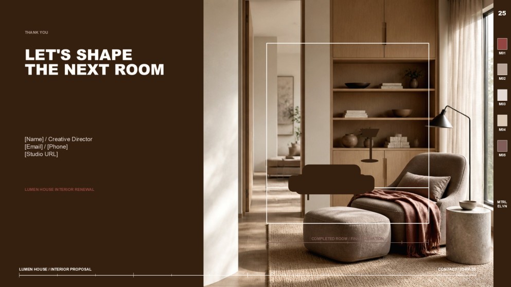Interior Design Project Proposal Presentation