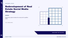 Redevelopment of Real Estate Social Media Strategy Presentation