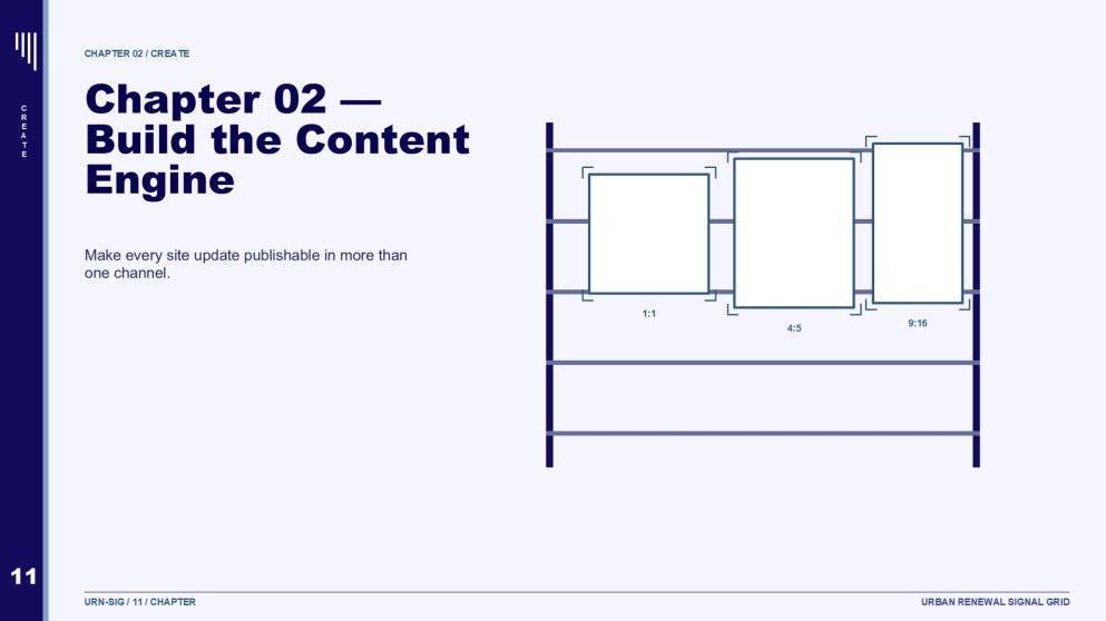 Redevelopment of Real Estate Social Media Strategy Presentation