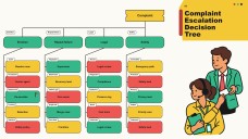 Customer Service Decision Tree Infographics