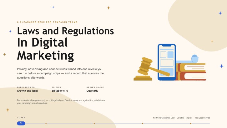 Apresentação sobre Leis e Regulamentações em Marketing Digital