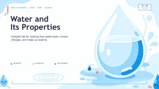 Water and Its Properties Presentation for Pre-K