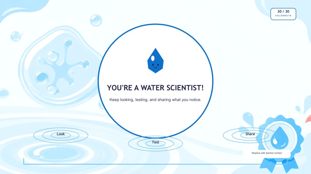 Water and Its Properties Presentation for Pre-K