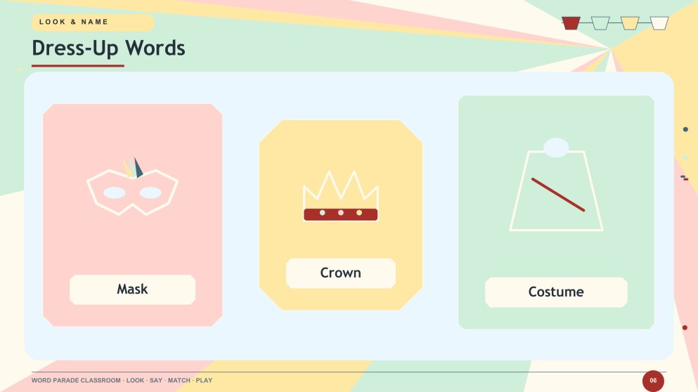 Carnival Vocabulary for Pre-K Presentation