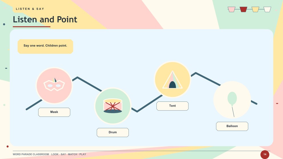 Carnival Vocabulary for Pre-K Presentation