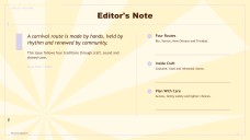 Pagtatanghal ng Newsletter para sa mga Kapistahan ng Karnabal