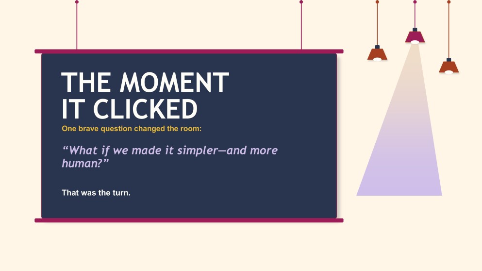 Malikhain na Template para sa “Maraming Salamat” na Slide