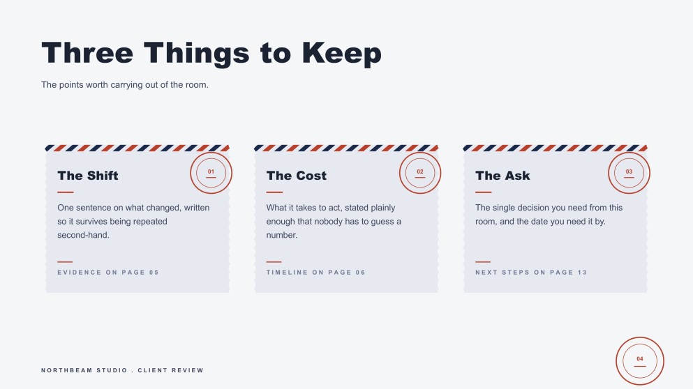 Simple Thank You Presentation