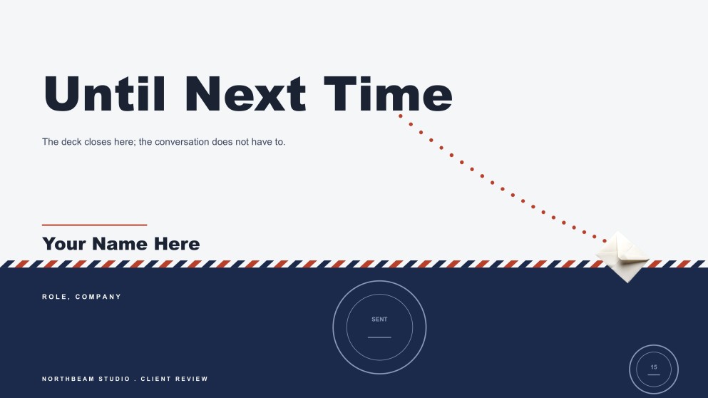 Simple Thank You Presentation