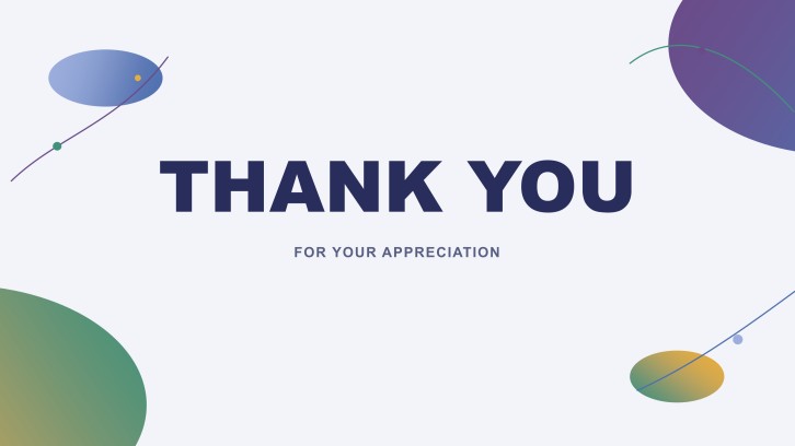 Thank You for Your Appreciation Presentation