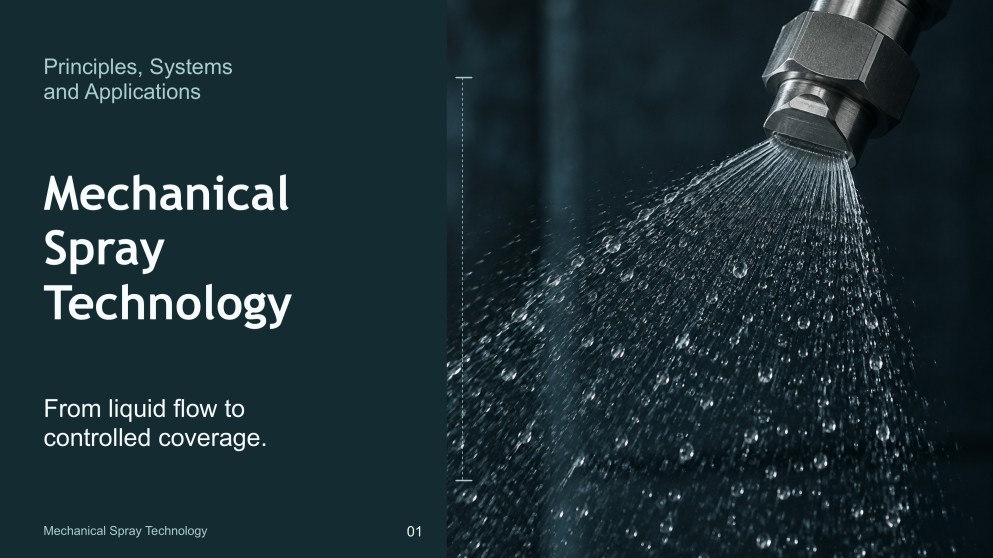 Mechanical Spray Technology Presentation