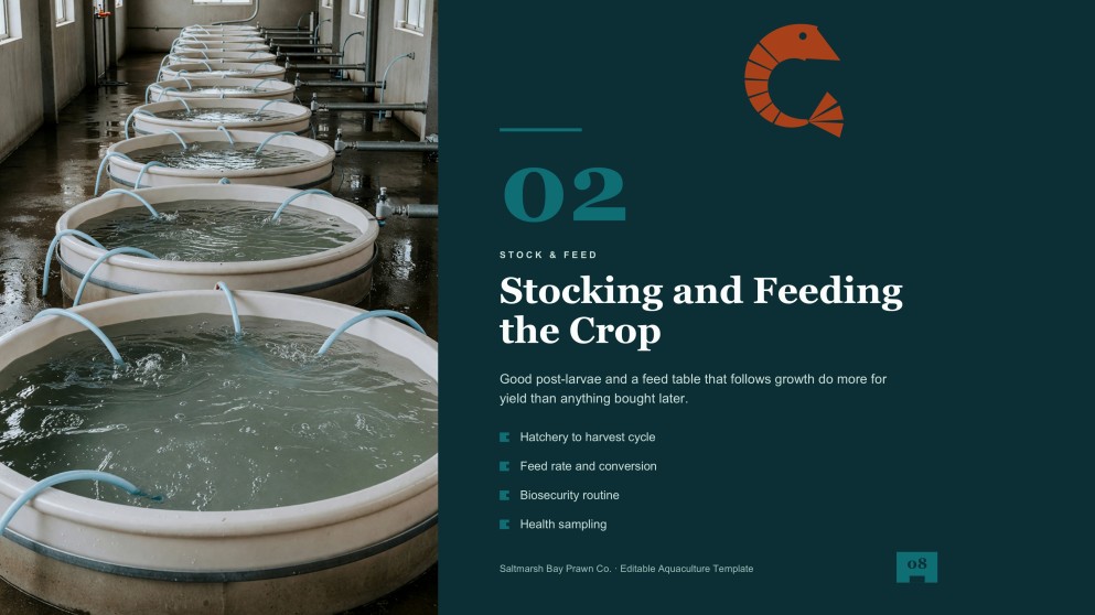 Prawn Farming Business Plan Presentation