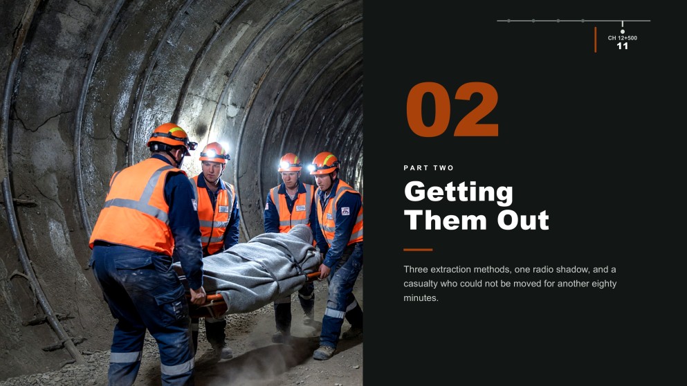 Tunnel Rescue Case Study Presentation