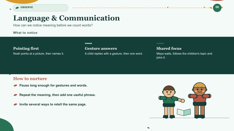 Kids Growth and Development Notions for Pre-K Teachers Presentation