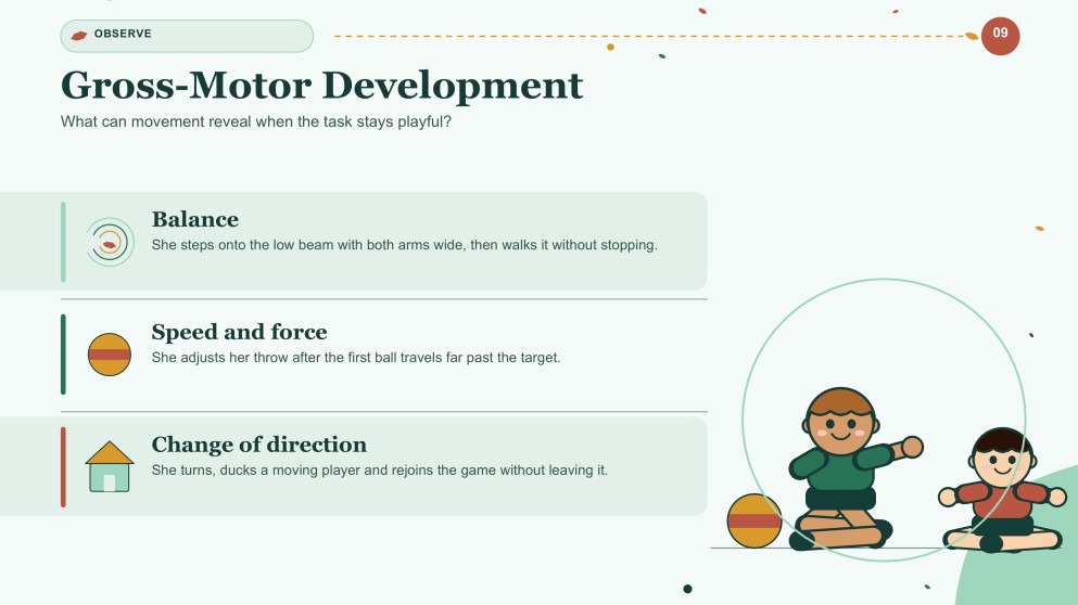 Kids Growth and Development Notions for Pre-K Teachers Presentation