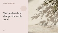 Minimalist Aesthetic Presentation for Morning Objects