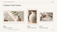 Minimalist Aesthetic Presentation for Morning Objects