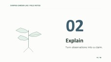 White Aesthetic Notes for School Presentation