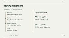 Présentation du centre scolaire au style Light Academia
