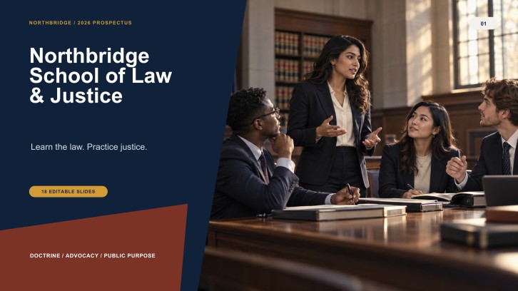 School of Law and Justice Presentation