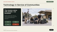 Community Services Major for College: Military Technologies Presentation