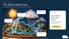 Biology Subject for Pre-K: The Water Cycle Presentation