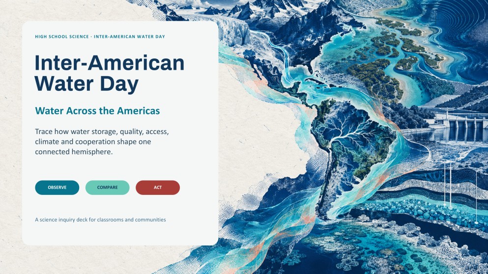 Science Subject for High School: Inter-American Water Day Presentation