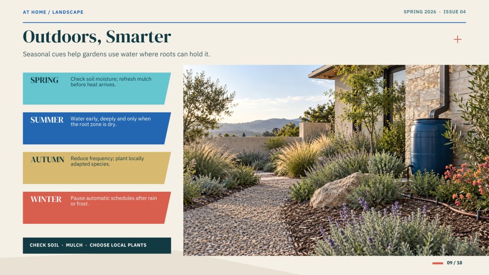 Water Conservation Newsletter Presentation