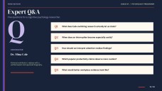 Présentation de la newsletter de psychologie