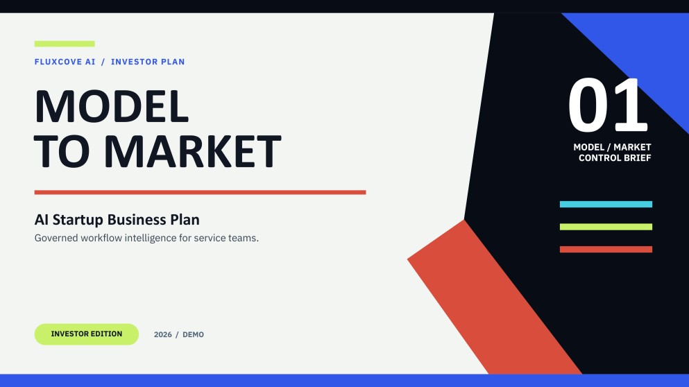 Apresentação do Plano de Negócios para Startup de Inteligência Artificial