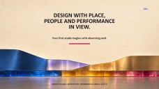 Architecture and Environmental Design Major for College Presentation