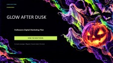 Halloween Digital Marketing Plan Presentation