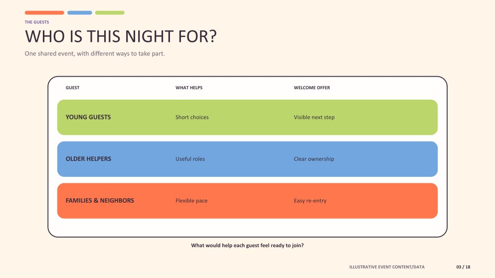 Cute Halloween Party Agenda Presentation