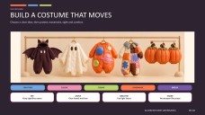 Cute Halloween Party Agenda Presentation