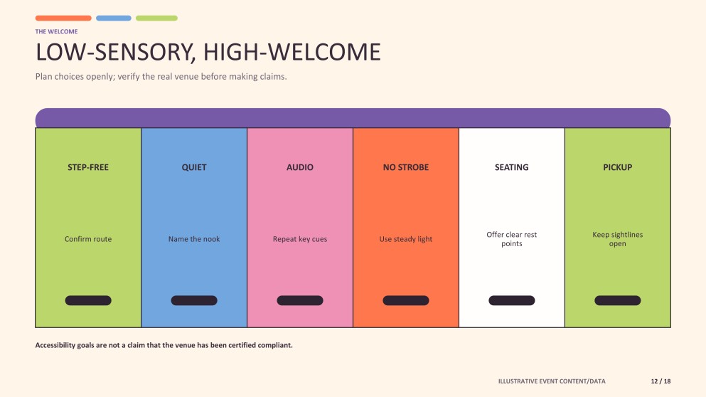 Cute Halloween Party Agenda Presentation