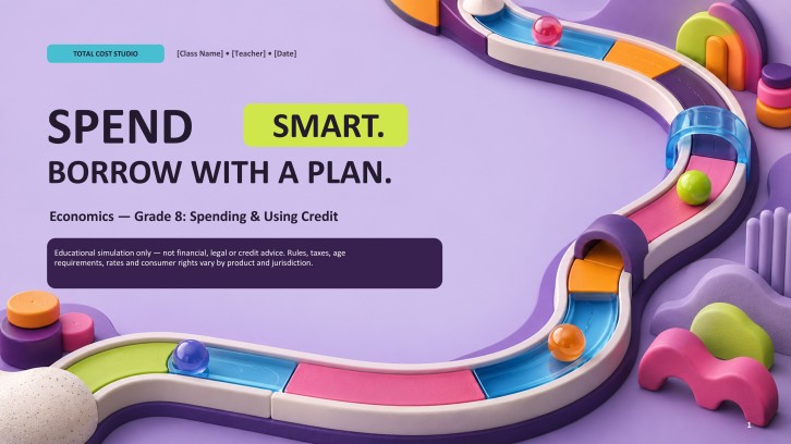 Spending and Using Credit Presentation for Grade 8