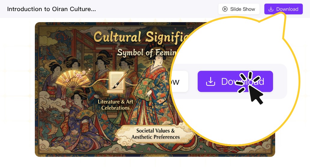 Exporter les diapositives